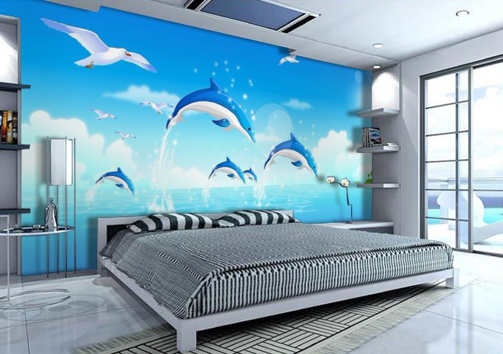 Miami Dolphin Bedroom Decor