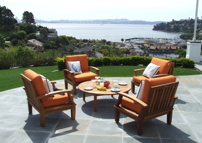 use patio furniture in living room