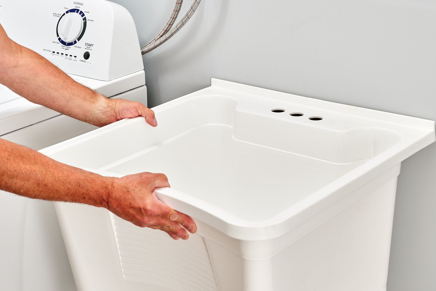 how-do-you-install-a-utility-sink